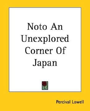 portada noto an unexplored corner of japan (en Inglés)