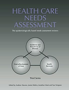 portada Health Care Needs Assessment: The Epidemiologically Based Needs Assessment Reviews, v. 2, First Series 