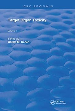 portada Target Organ Toxicity: Volume 2 (Routledge Revivals) (in English)