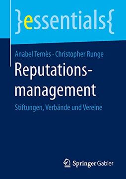portada Reputationsmanagement: Stiftungen, Verbände und Vereine (in German)