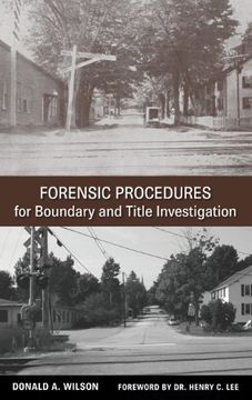 portada Forensic Procedures for Boundary and Title Investigation (en Inglés)