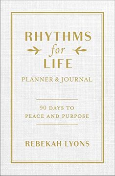 portada Rhythms for Life Planner and Journal: 90 Days to Peace and Purpose (in English)
