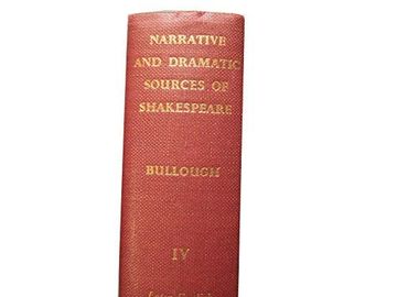 portada Narrative and Dramatic Sources of Shakespeare, Volume iv: Later English History Plays; King John; Henry iv; Henry v; Henry Viii (in English)
