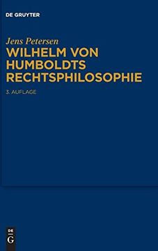 portada Wilhelm von Humboldts Rechtsphilosophie (in German)