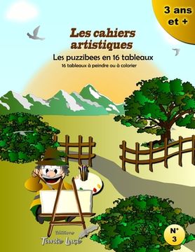 portada Les cahiers artistiques: Les puzzibees en 16 tableaux (en Francés)