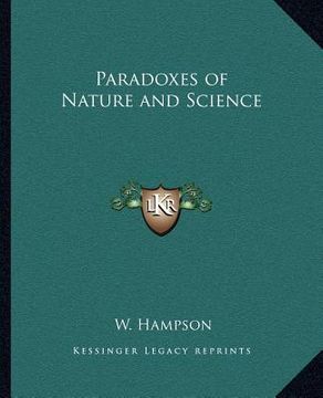 portada paradoxes of nature and science (in English)