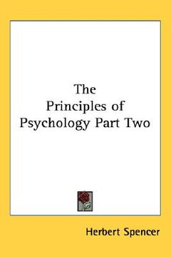 portada the principles of psychology part two (in English)