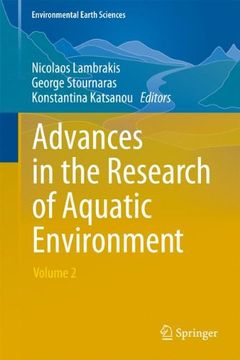 portada advances in the research of aquatic environment