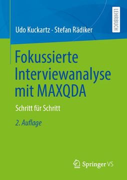 portada Fokussierte Interviewanalyse mit Maxqda (en Alemán)