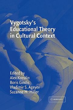 portada Vygotsky's Educational Theory in Cultural Context Hardback (Learning in Doing: Social, Cognitive and Computational Perspectives) (en Inglés)