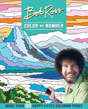 portada Bob Ross Color-By-Number (in English)