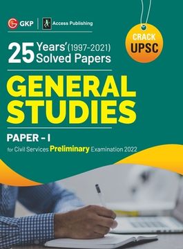 portada UPSC General Studies Paper I: 25 Years Solved Papers 1997-2021 (en Inglés)