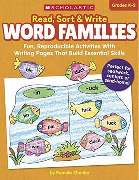 portada Read, Sort & Write: Word Families: Fun, Reproducible Activities With Writing Pages That Build Essential Skills (en Inglés)