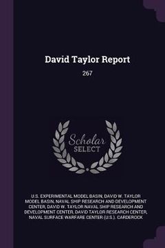 portada David Taylor Report: 267 (en Inglés)