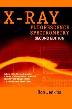 portada x-ray fluorescence spectrometry (en Inglés)