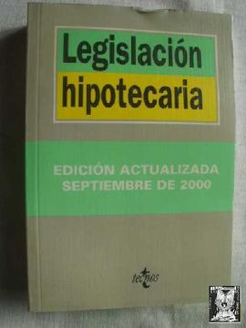 portada Legislacion Hipotecaria (15ª Ed. )