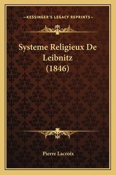 portada Systeme Religieux De Leibnitz (1846) (en Francés)