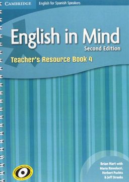 portada English in Mind for Spanish Speakers  4 Teacher's Resource Book with Class Audio CDs (4)
