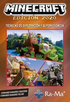 portada Minecraft, Edición 2020. Técnicas de Exploración y Supervivencia