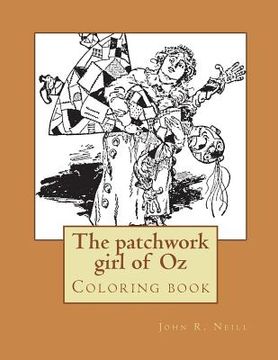 portada The patchwork girl of Oz: Coloring book (en Inglés)