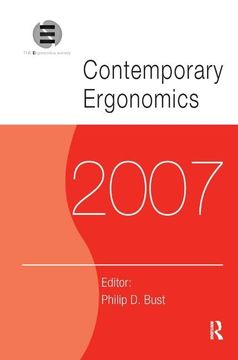 portada Contemporary Ergonomics 2007: Proceedings of the International Conference on Contemporary Ergonomics (Ce2007), 17-19 April 2007, Nottingham, UK (in English)