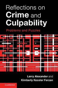 portada Reflections on Crime and Culpability: Problems and Puzzles (in English)