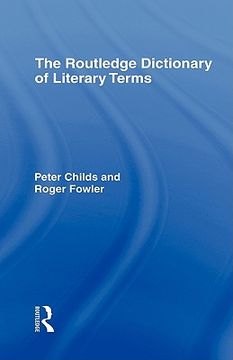 portada the routledge dictionary of literary terms (en Inglés)