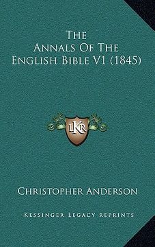 portada the annals of the english bible v1 (1845)