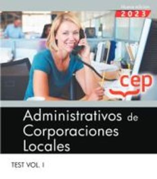portada Administrativos de Corporaciones Locales. Test Volumen i