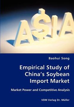 portada empirical study of china's soybean import market (en Inglés)