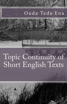 portada Topic Continuity of Short English Texts (in English)