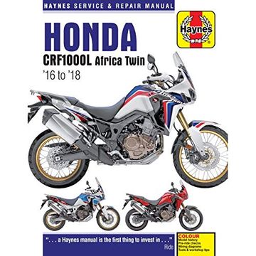 portada Honda Crf1000L Africa Twin Service & Repair Manual (2016 to 2018) (en Inglés)