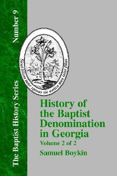 portada history of the baptist denomination in georgia - vol. 2
