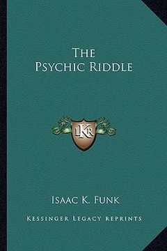 portada the psychic riddle