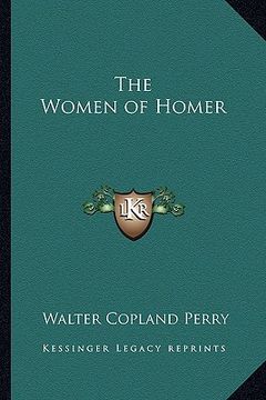 portada the women of homer (en Inglés)