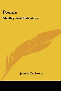 portada poems: medley and palestina (en Inglés)