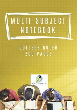 portada Multi-Subject Notebook College Ruled 200 Pages (en Inglés)