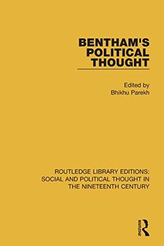 portada Bentham's Political Thought (en Inglés)