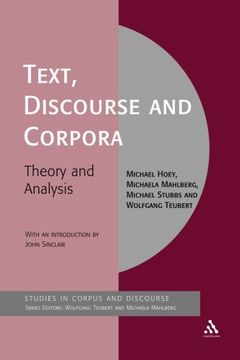 portada Text, Discourse and Corpora: Theory and Analysis (Corpus and Discourse)