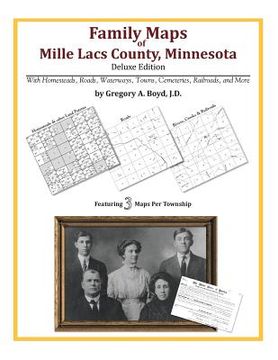 portada Family Maps of Mille Lacs County, Minnesota (en Inglés)