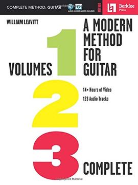 portada A Modern Method for Guitar - Complete Method: Volumes 1, 2, and 3 With 14+ Hours of Video and 123 Audio Tracks 