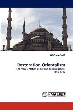 portada restoration orientalism (en Inglés)