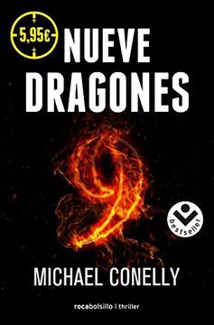 portada Nueve dragones (Paperback)
