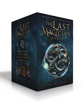 portada The Last Magician Quartet (Boxed Set): The Last Magician; The Devil's Thief; The Serpent's Curse; The Shattered City 