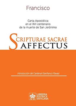 portada Scripturae Sacrae Affectus: Carta Apostólica en el xvi Centenario de la Muerte de san Jerónimo