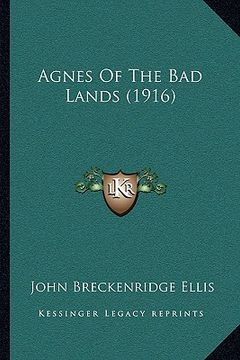 portada agnes of the bad lands (1916)