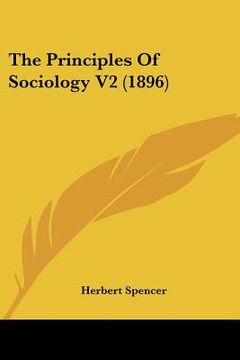 portada the principles of sociology v2 (1896) (in English)