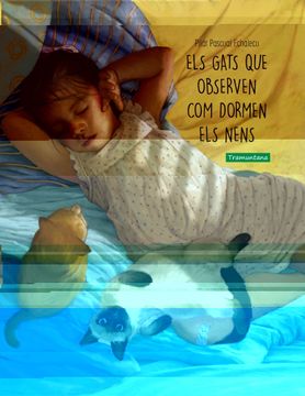 portada Els Gats que Observen com Dormen els Nens (en Catalá)