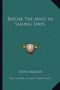 portada before the mast in sailing ships (in English)