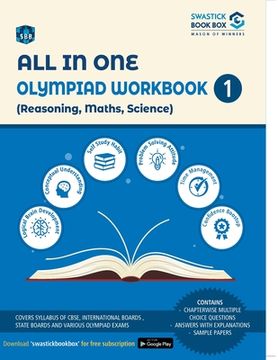 portada All in One Olympiad Workbook for Reasoning, Maths & Science - Class 1 (en Inglés)